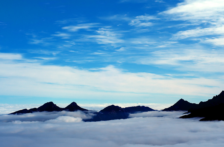 Widoczek spod Koziego Wierchu (Tatry Wysokie, wrzesień 2008)